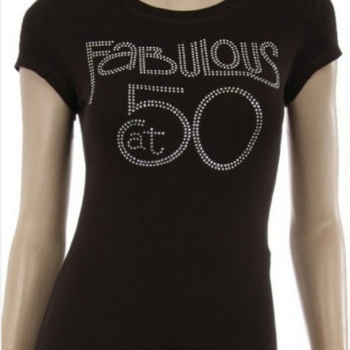 Fabulous at 50 Rhinestone Shirt